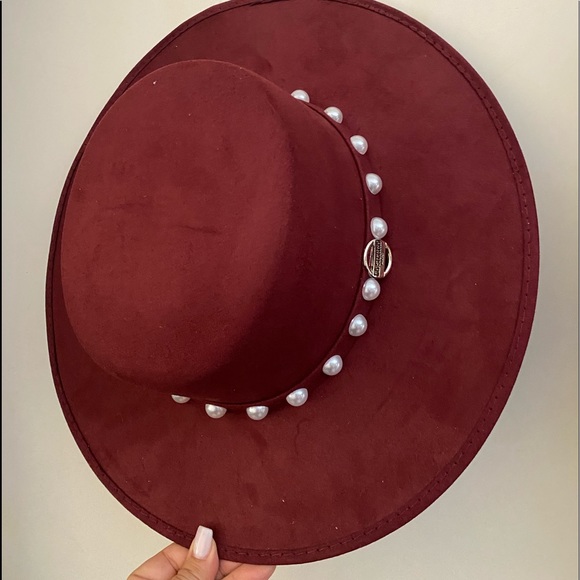 Maria Bonita cordobés Suede Wide Brim Hat